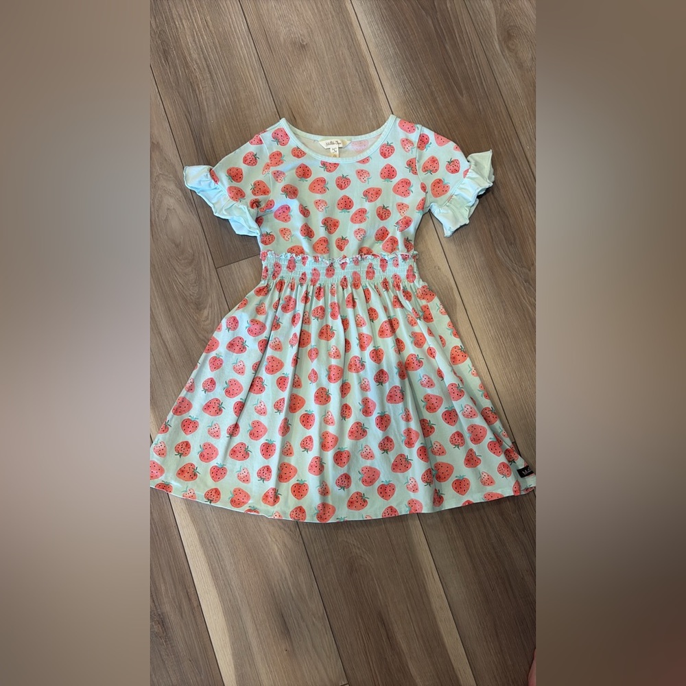 Matilda Jane Orange Ruffled A-line Sundress